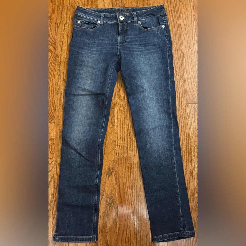 DL1961 Dark Blue Straight Leg Jeans